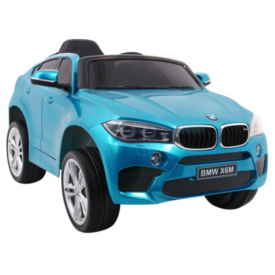 Elektrické autíčko BMW X6 - lakované - modré